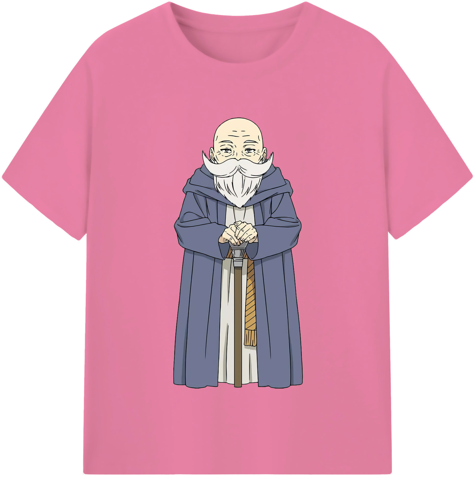 （画像用） 葬送のフリーレン Frieren 綿100％半袖Tシャツ（フロントプリント）
